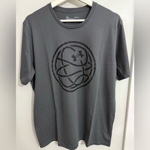 LG Men's Dark Gray Graphic T-Shirt